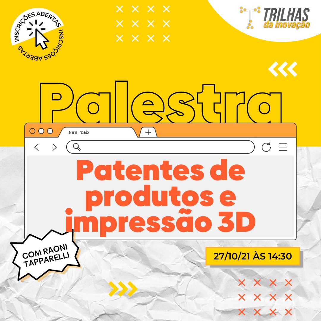 Patentes de Produtos 3D