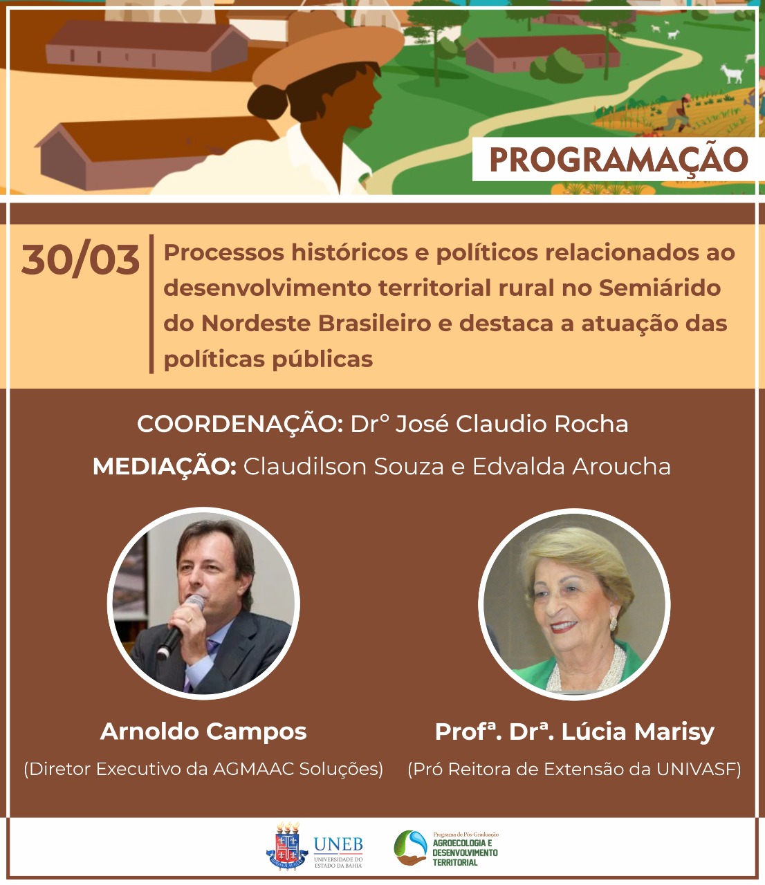 Palestrantes 30/03