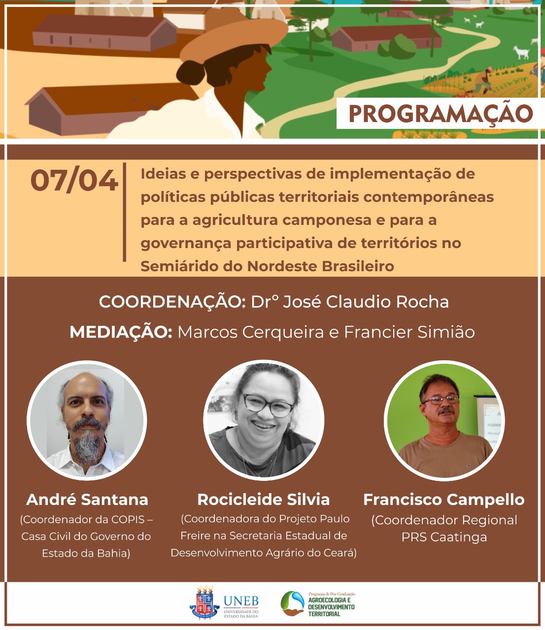 Palestrantes 07/04