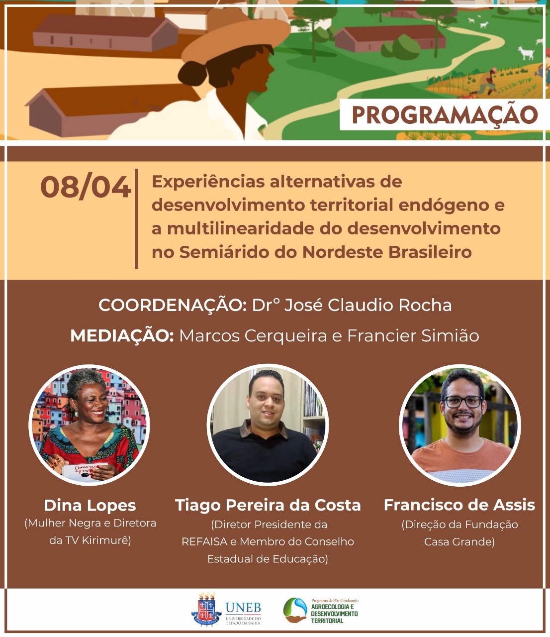 Palestrantes 08/04