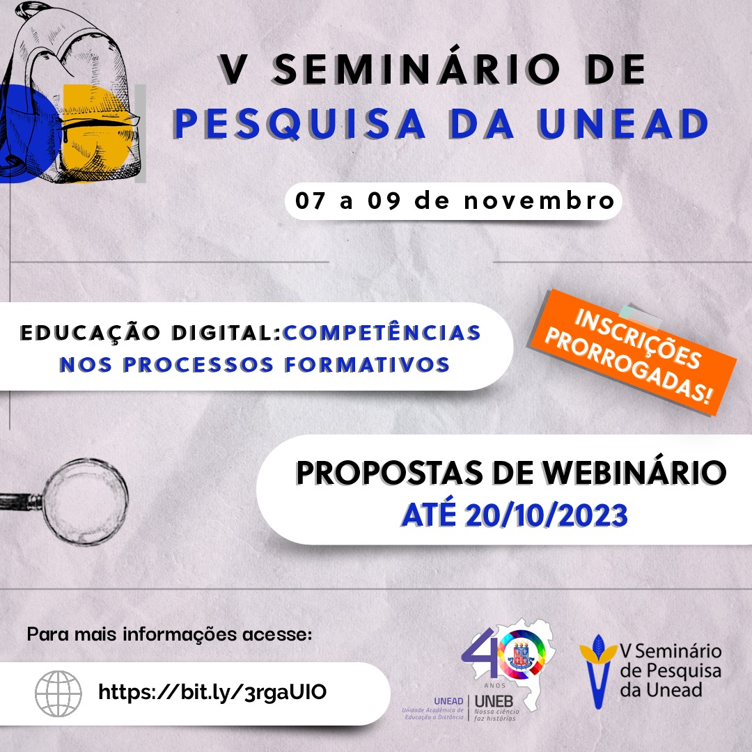 V Seminario - webnaário