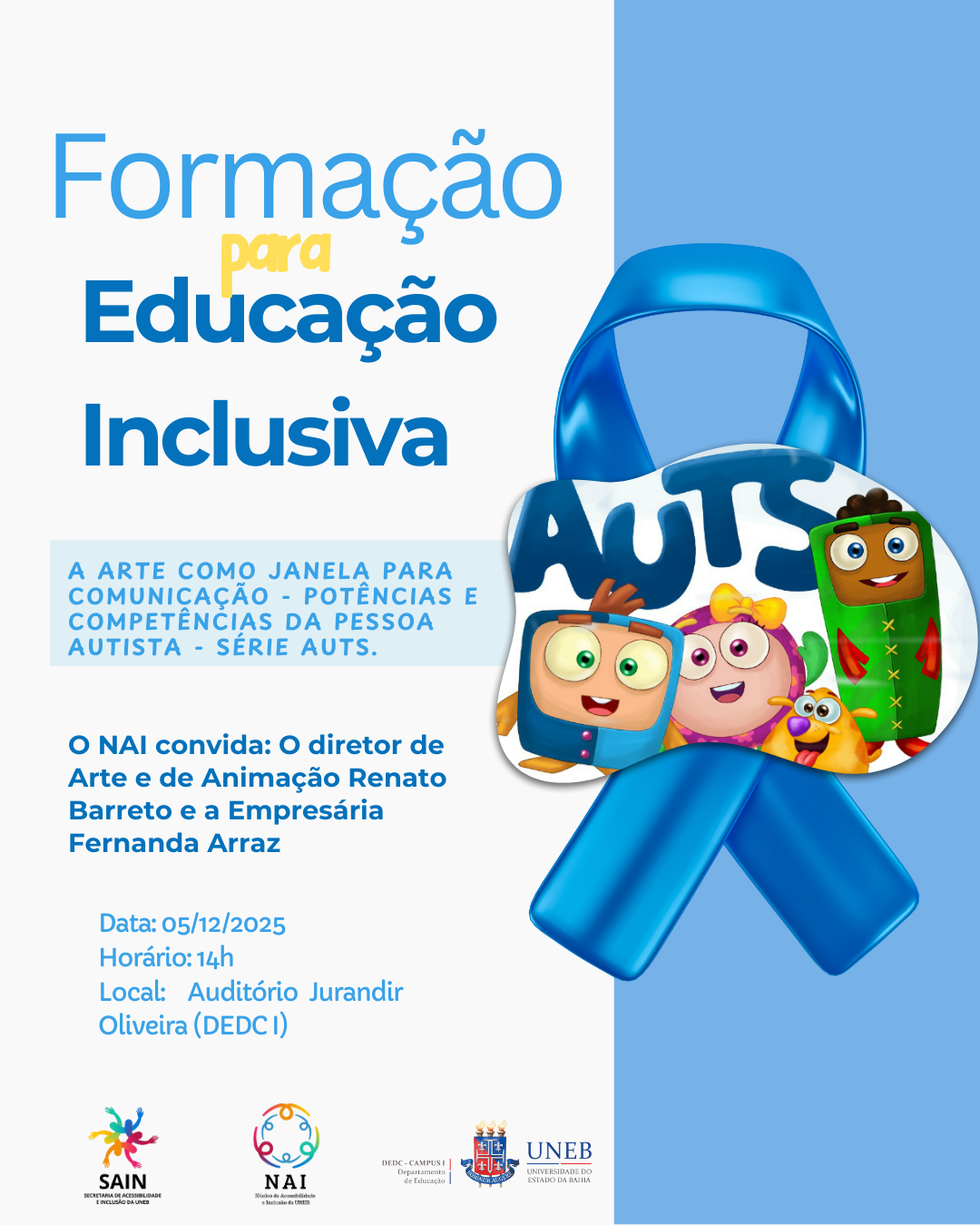 FORMAÇÃO PARA EDUCAÇÃO INCLUSI