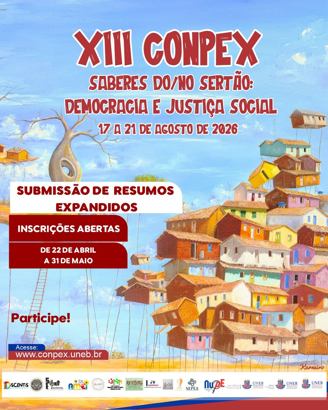 submissão de resumos